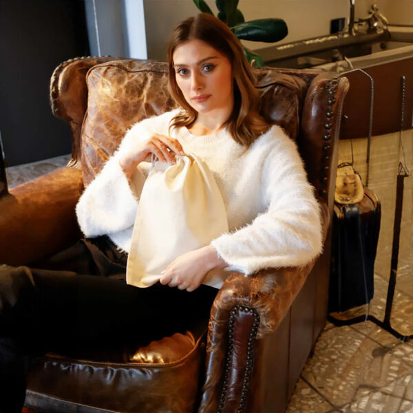 Cotton Shoe Bag Thumbnail