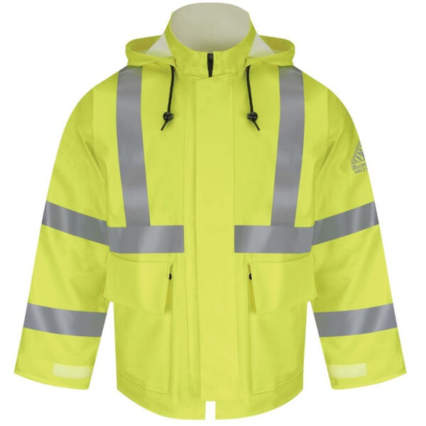 Men's Hi-Visibility Flame-Resistant Rain Jacket Thumbnail