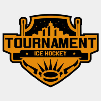 Tournament Ice Hockey logo template 02 Thumbnail