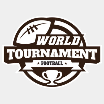 World Tournament Football logo template Thumbnail