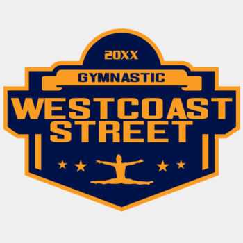 West Coast Street Gymnastic logo template 02 Thumbnail