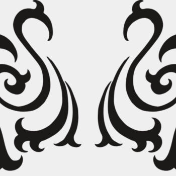 Swirls 8 B W  Thumbnail