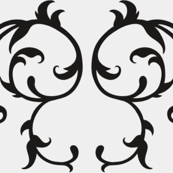 Swirls 5 B W  Thumbnail