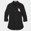 Women's 3/4 Sleeve Carefree Poplin Shirt Thumbnail