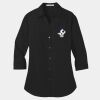 Women's 3/4 Sleeve Carefree Poplin Shirt Thumbnail