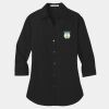 Women's 3/4 Sleeve Carefree Poplin Shirt Thumbnail