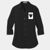 Women's 3/4 Sleeve Carefree Poplin Shirt Thumbnail