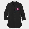 Women's 3/4 Sleeve Carefree Poplin Shirt Thumbnail