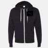 Unisex Heathered French Terry Full-Zip Hooded Sweatshirt Thumbnail