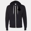 Unisex Heathered French Terry Full-Zip Hooded Sweatshirt Thumbnail